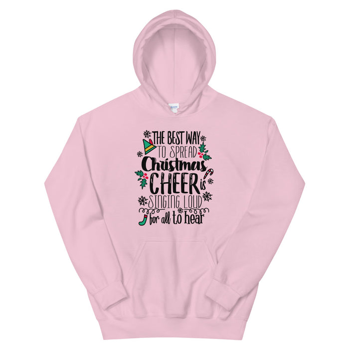 Elf Christmas Hoodie Sweatshirt Buddy the Elf Christmas Shirt for Him Unisex Hoodie Sweatshirt