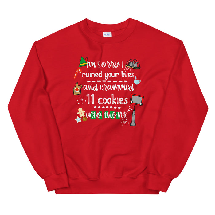 Elf Christmas Movie Cookies Buddy the Elf Unisex Sweatshirt