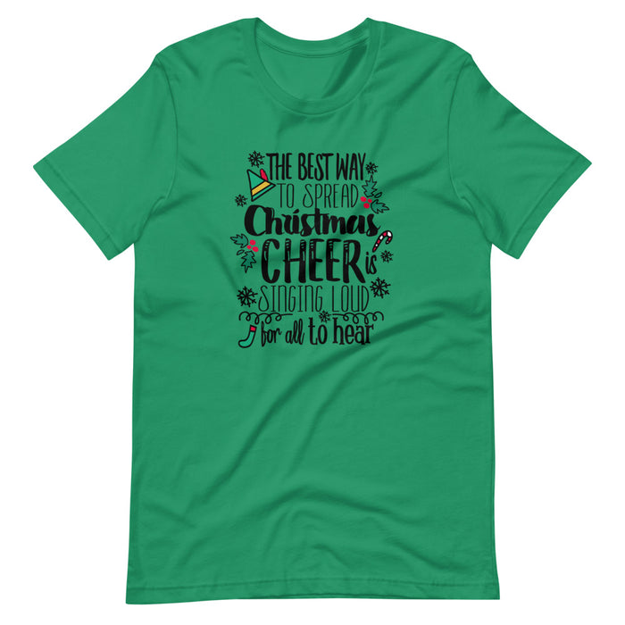 Elf Christmas T-shirt Buddy the Elf Christmas Shirt for Him Unisex T-Shirt