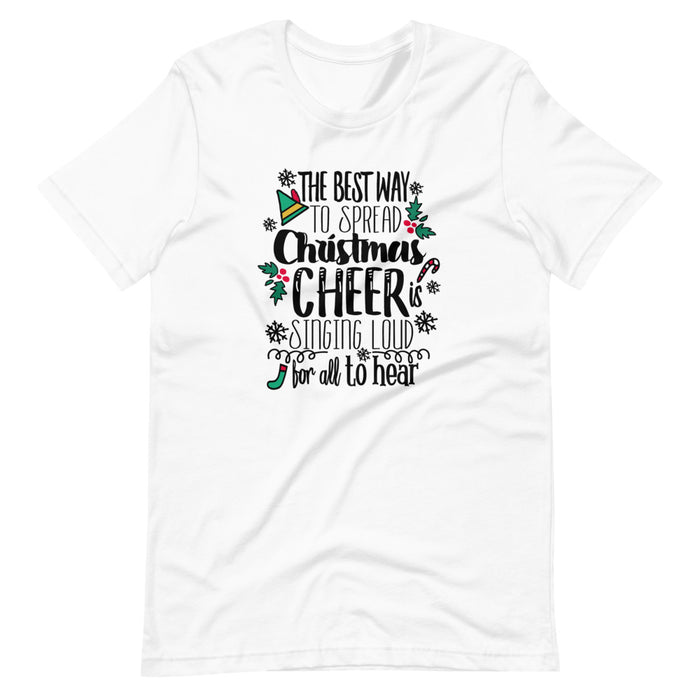 Elf Christmas T-shirt Buddy the Elf Christmas Shirt for Him Unisex T-Shirt