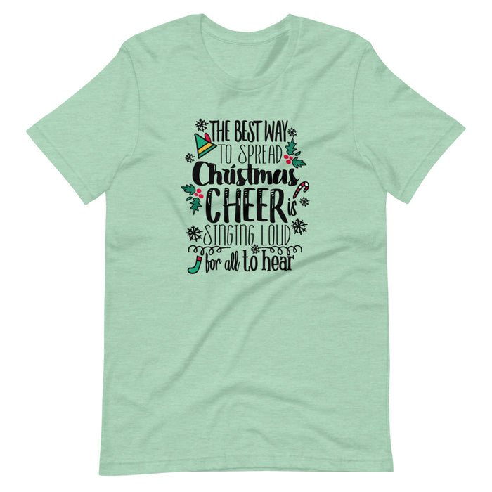 Elf Christmas T-shirt Buddy the Elf Christmas Shirt for Him Unisex T-Shirt