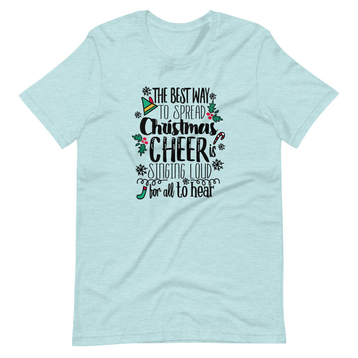 Elf Christmas T-shirt Buddy the Elf Christmas Shirt for Him Unisex T-Shirt
