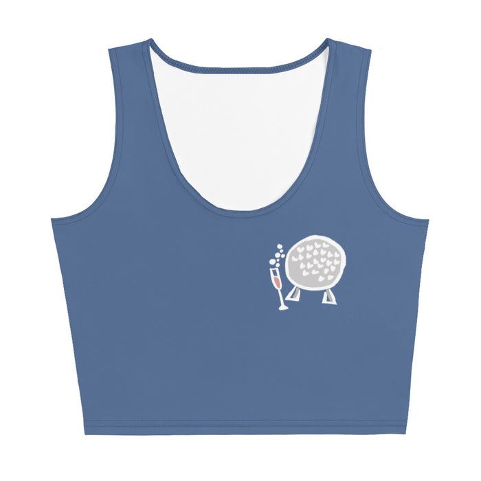Epcot Food and Wine Crop Top World Showcase Countries List 2- Sided Crop Top