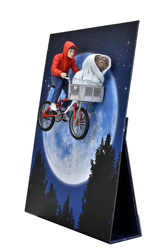 E.T. 40th Anniversary Ultimate 7 Inch Scale Action Figure - Elliot and E.T. with Bicycle
