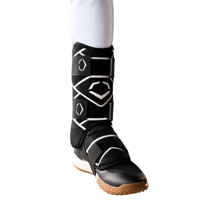 EvoShield SRZ-2™ Youth Batter’s Leg Guard Black Color