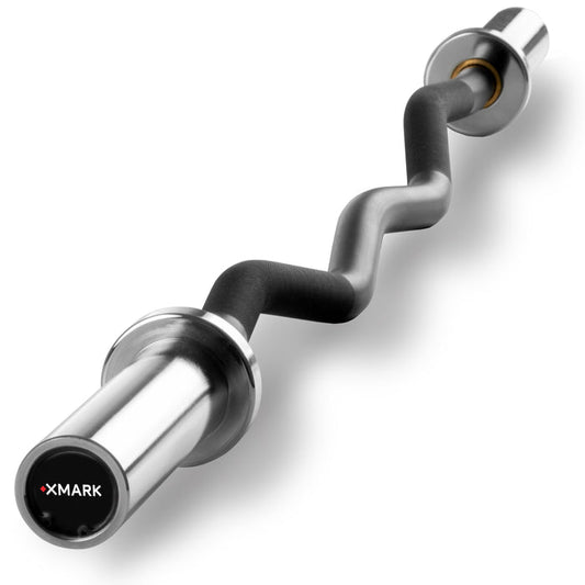 EZ Curl Bar 28 mm Grip – Fits Olympic Weights
