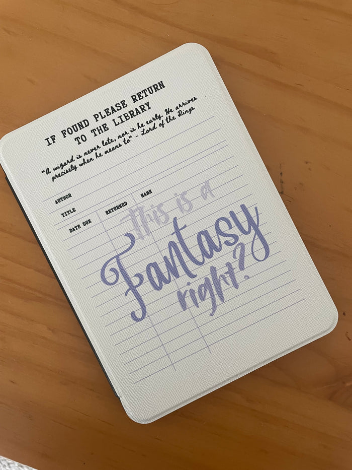 Fantasy Novel Kindle Case- READY TO SHIP- Paperwhite 7