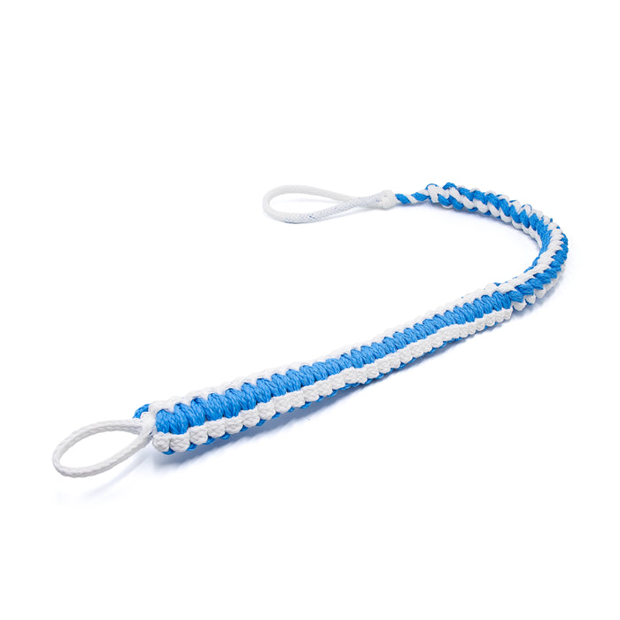Flat/Spiral Braid - White & Color