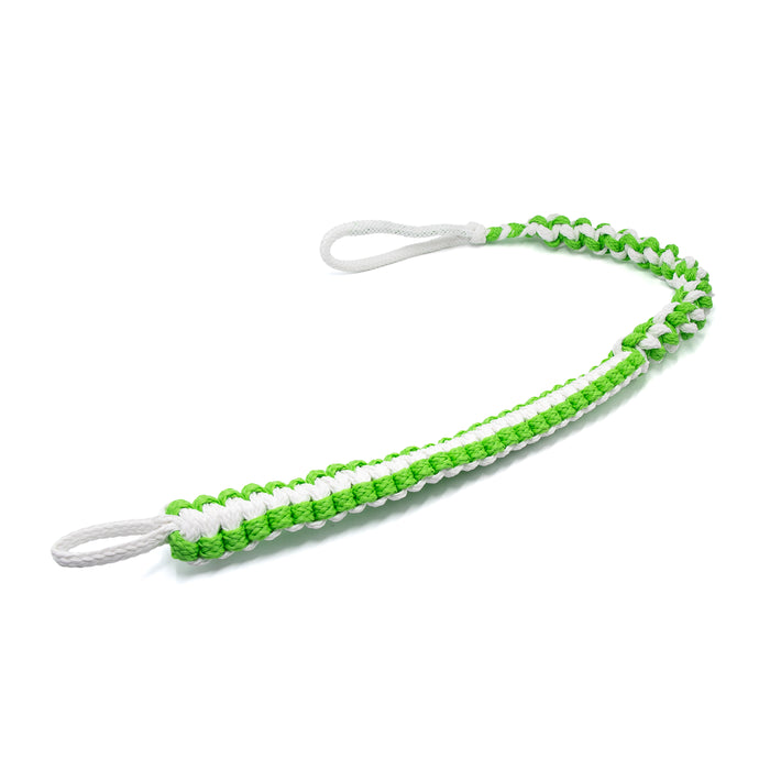 Flat/Spiral Braid - White & Color