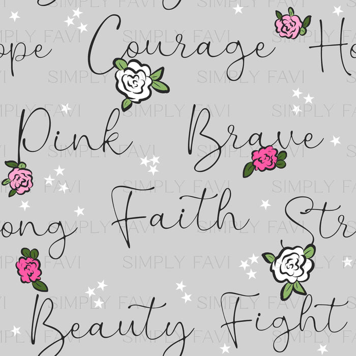 Floral Affirmation Words (set of 4)