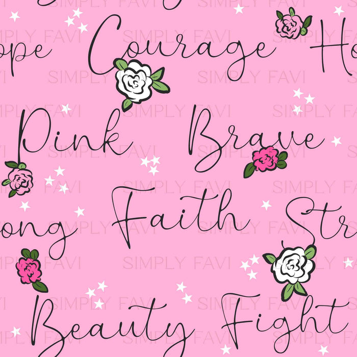 Floral Affirmation Words (set of 4)