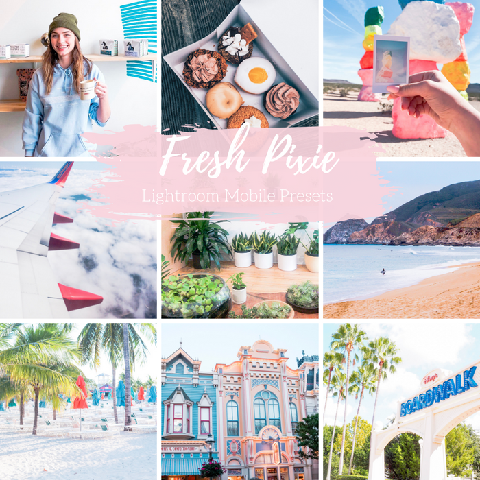 Fresh Preset Pixie Bright and Clear Mobile Lightroom Preset