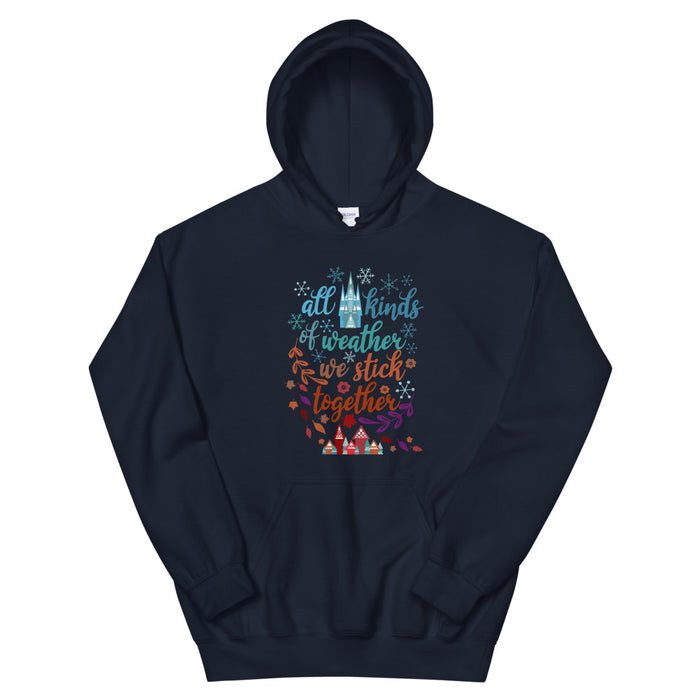 Frozen Christmas Hoodie Sisters, Sisters White Christmas Shirt Unisex Hoodie