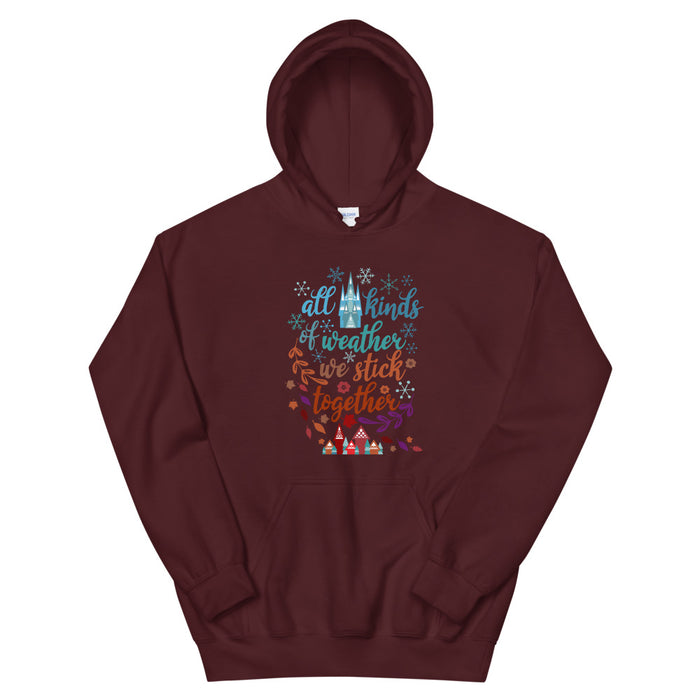 Frozen Christmas Hoodie Sisters, Sisters White Christmas Shirt Unisex Hoodie