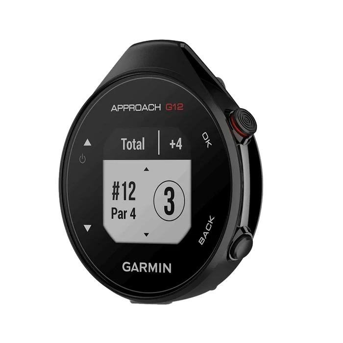 Garmin Approach® G12 Black color 3Quarter Front  view