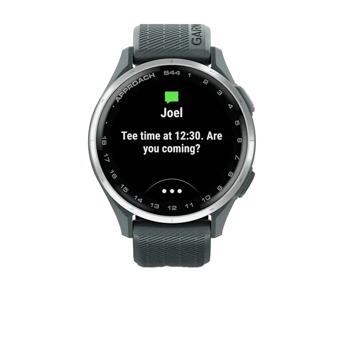 Garmin Approach® S44 (Twilight) Grey color  front view