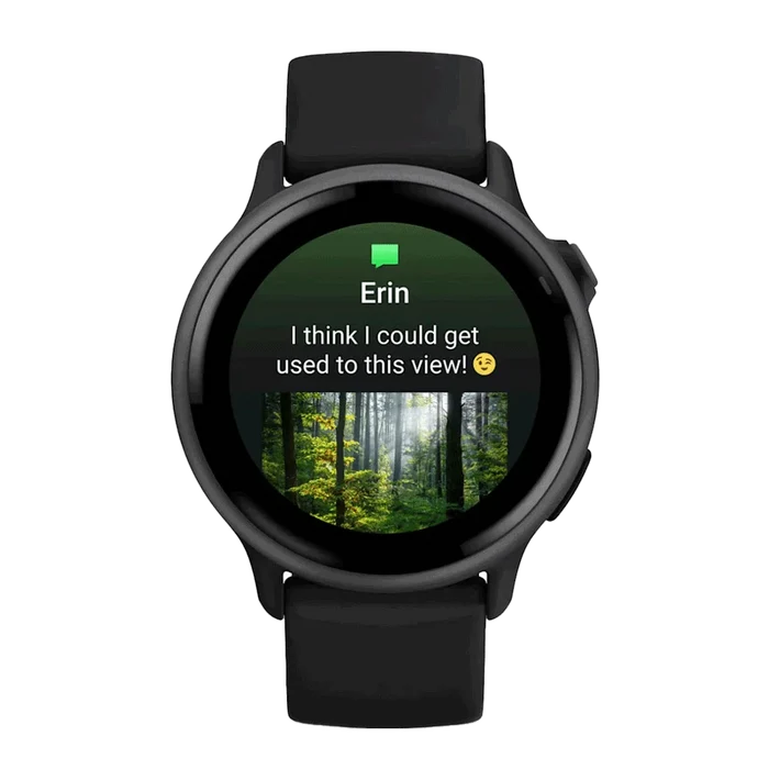 Garmin Vívoactive® 6 Black color  front view