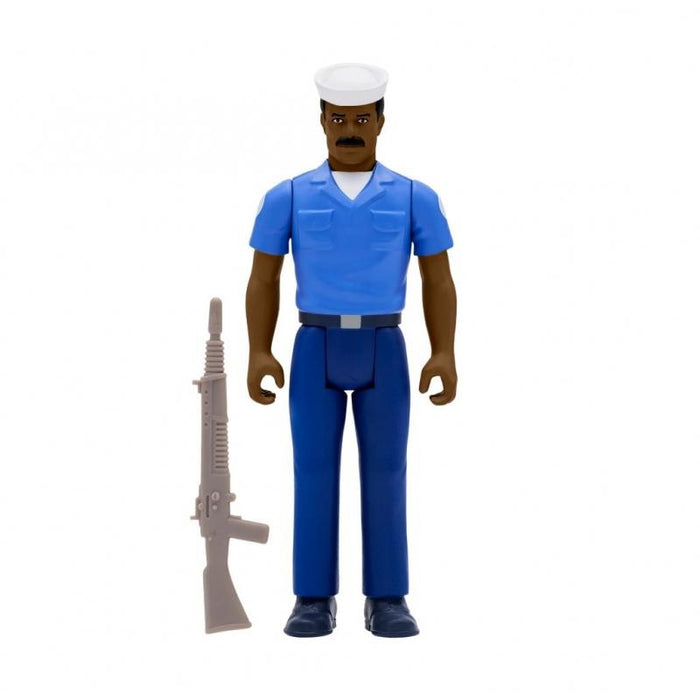 G.I. Joe ReAction Action Figure Wave 2 - Navy Sailor Blueshirt with Moustache (Dark Brown)