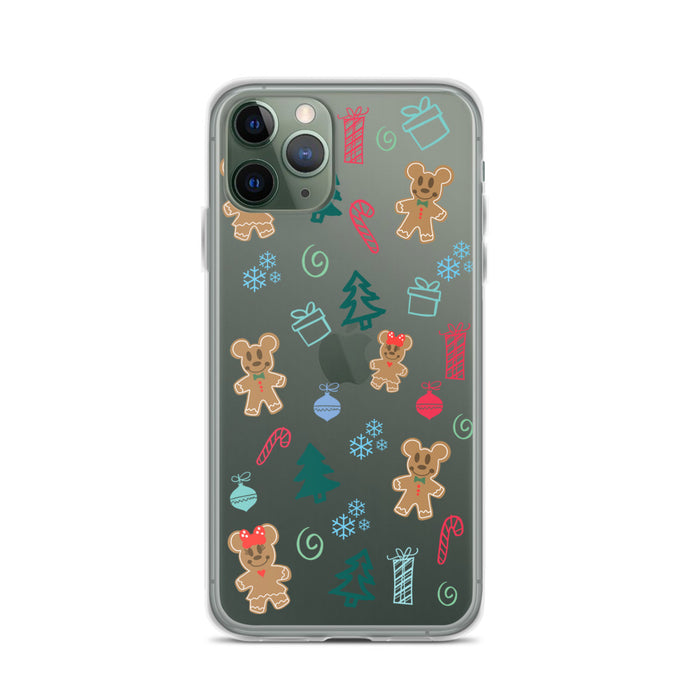 Gingerbread Mickey Holiday Christmas iPhone Case
