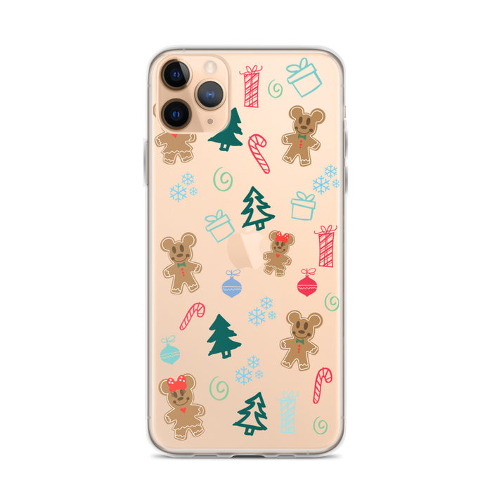 Gingerbread Mickey Holiday Christmas iPhone Case