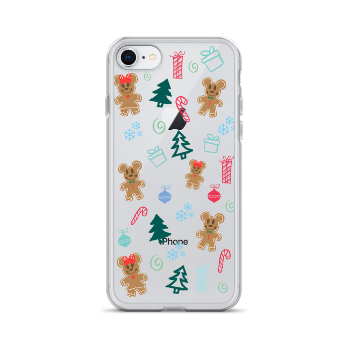 Gingerbread Mickey Holiday Christmas iPhone Case