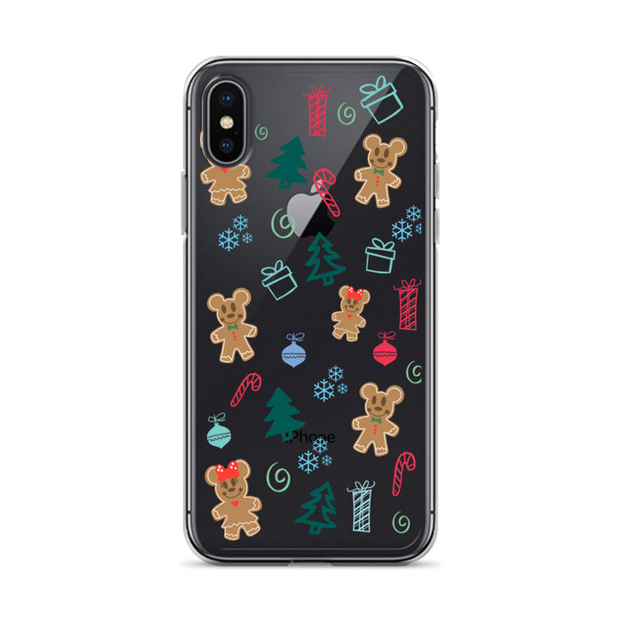 Gingerbread Mickey Holiday Christmas iPhone Case
