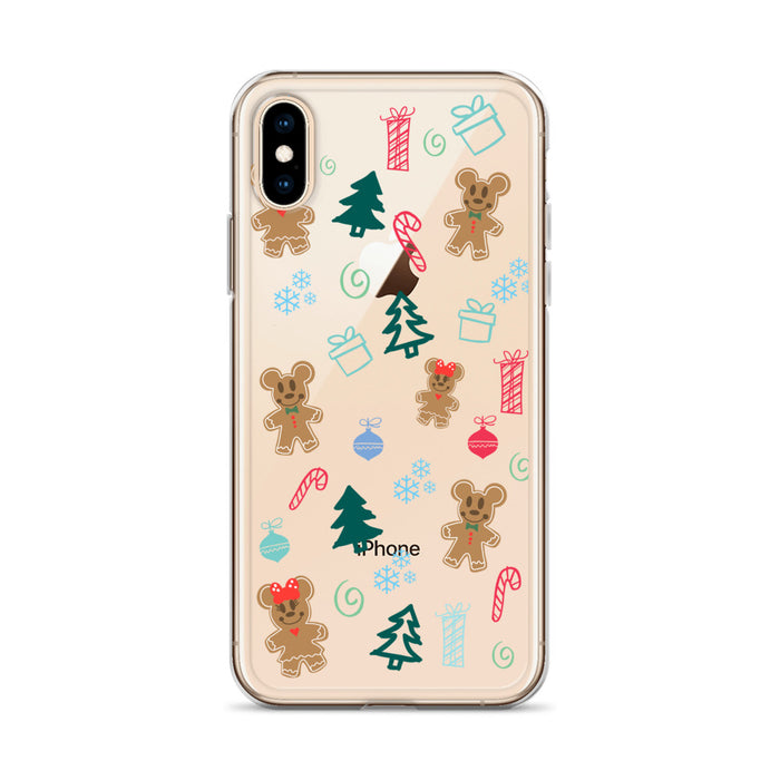 Gingerbread Mickey Holiday Christmas iPhone Case