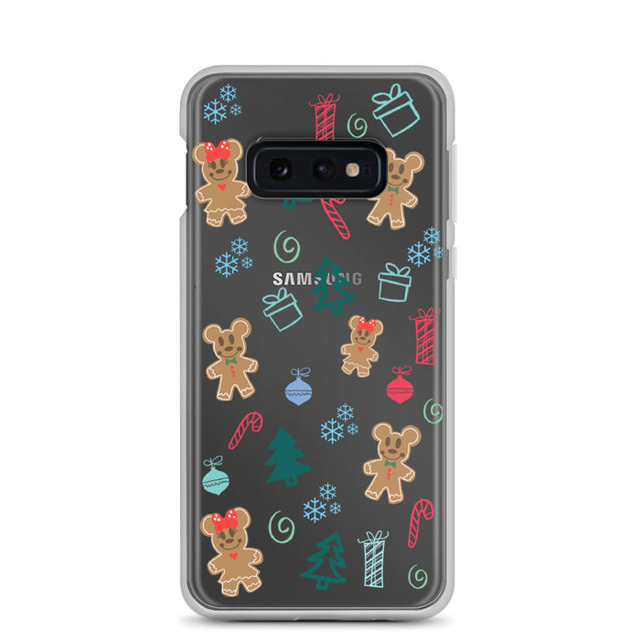 Gingerbread Mickey Holiday Christmas Samsung Case
