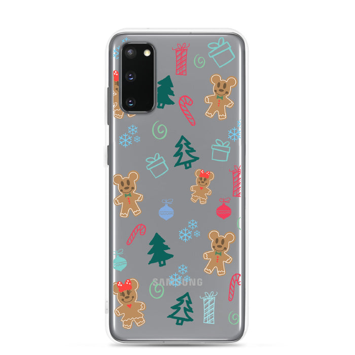 Gingerbread Mickey Holiday Christmas Samsung Case