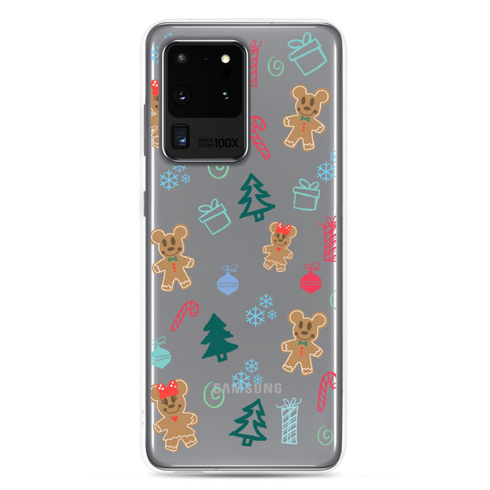 Gingerbread Mickey Holiday Christmas Samsung Case