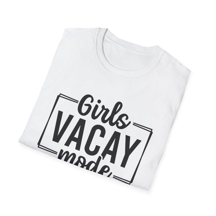 Girls Holiday Mode T-Shirt - funny t-shirt by Cheeky Business