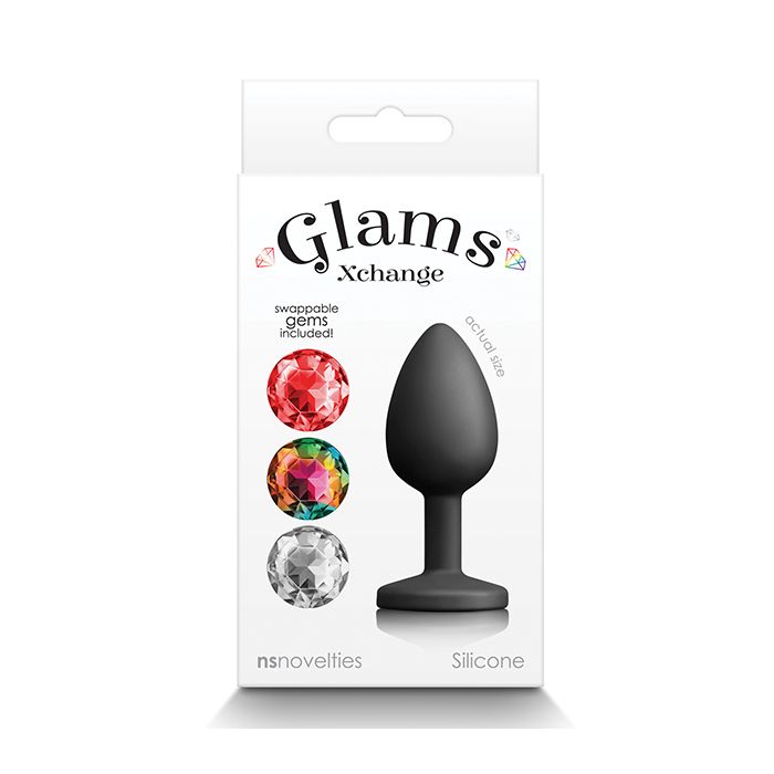 Glams Xchange Round Gem Plug