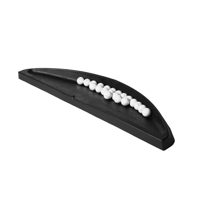 Golf Academy Rubber Ball Tray Black color