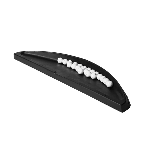 Golf Academy Rubber Ball Tray Black color