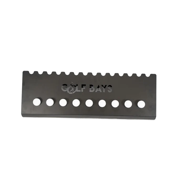 GolfBays Club Display Rack, Holds 14 Clubs & 9 Golf Balls , Indoor Golf Storage