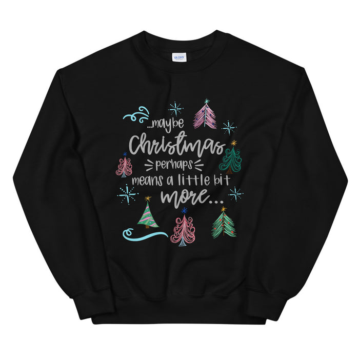 Grinch Christmas Grinchmas Holiday Trees Unisex Sweatshirt