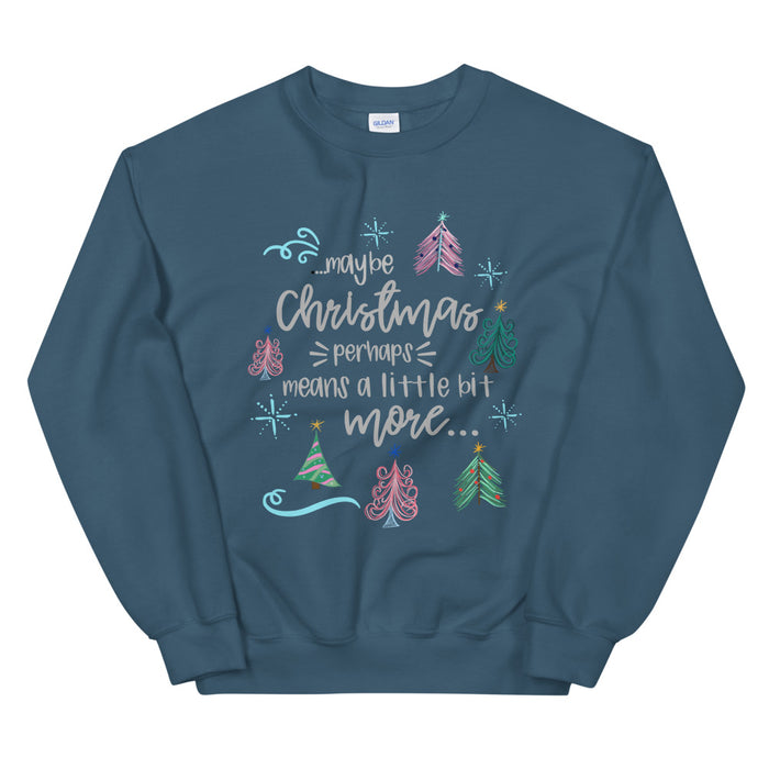 Grinch Christmas Grinchmas Holiday Trees Unisex Sweatshirt