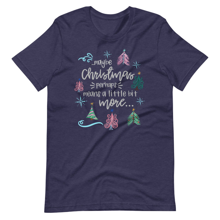 Grinch Christmas T-Shirt Grinchmas Holiday Trees Short-Sleeve Unisex T-Shirt