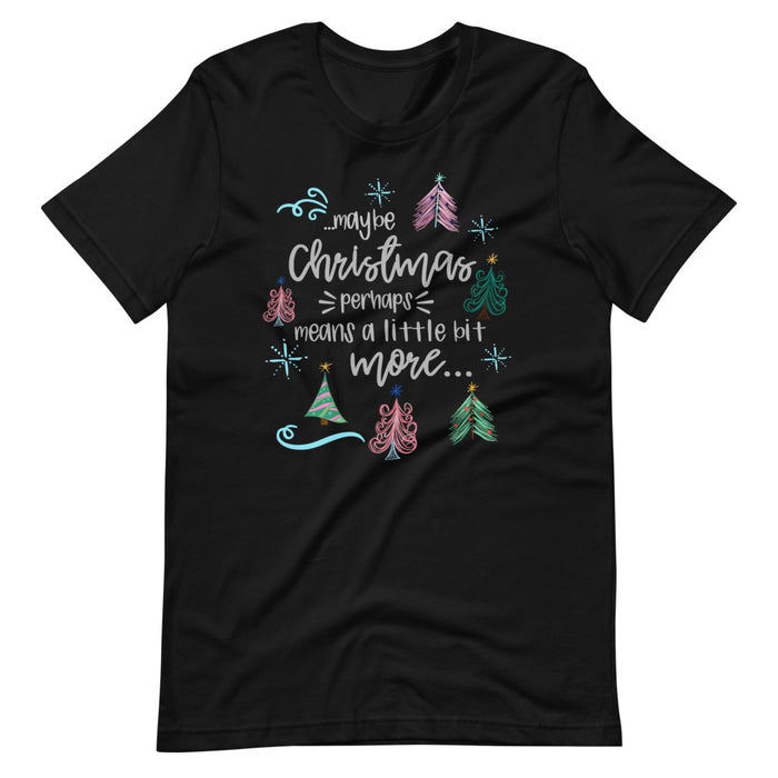 Grinch Christmas T-Shirt Grinchmas Holiday Trees Short-Sleeve Unisex T-Shirt