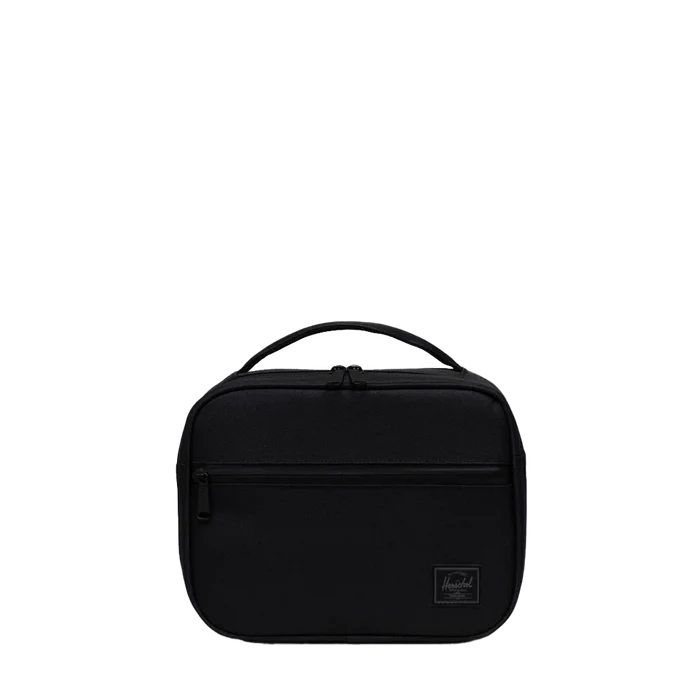 Herschel Pop Quiz Lunch Box Black color