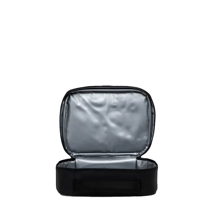 Herschel Pop Quiz Lunch Box Black color