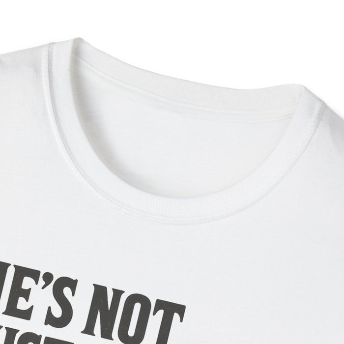 He’s Not Just A Dad He’s A Dadfather T-Shirt - funny t-shirt by Cheeky Business