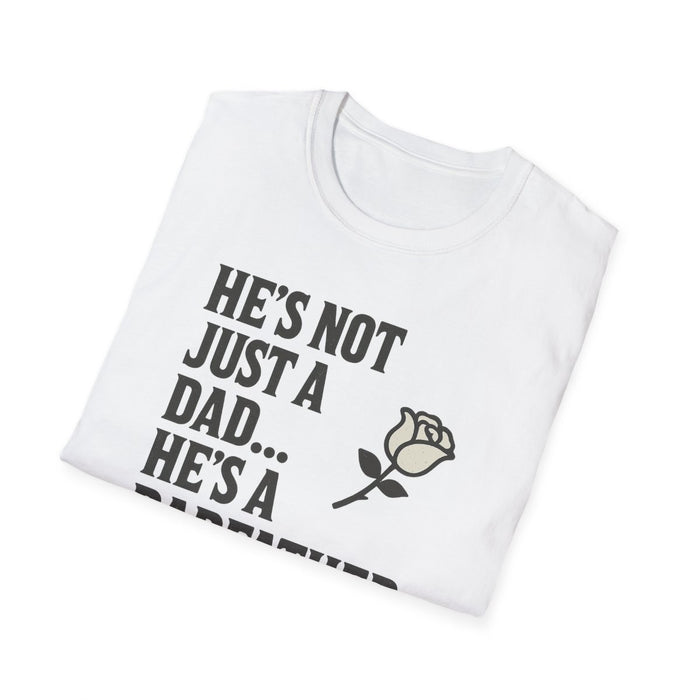 He’s Not Just A Dad He’s A Dadfather T-Shirt - funny t-shirt by Cheeky Business
