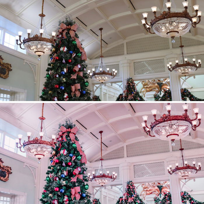 Holiday Presets Christmas and Winter Mobile Lightroom Presets - 4 Presets
