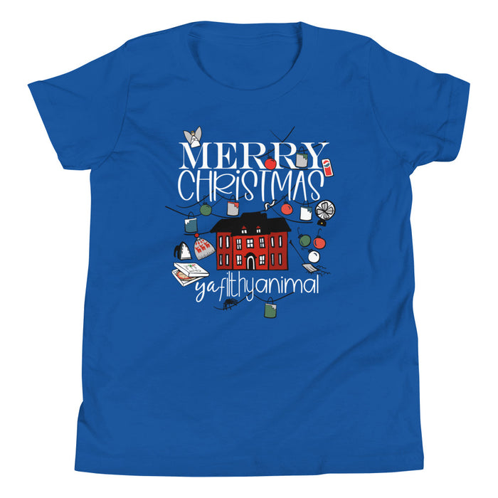 Home Alone Kid's Shirt Merry Christmas Ya Filthy Animal Christmas Family Kid's Shirt