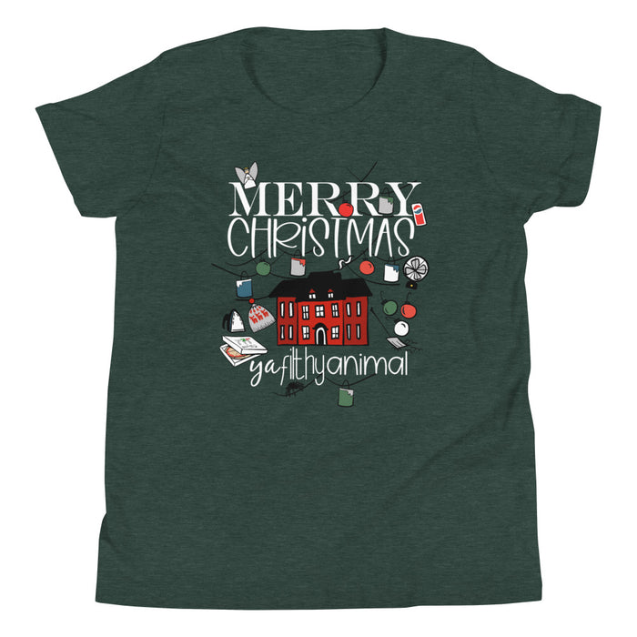 Home Alone Kid's Shirt Merry Christmas Ya Filthy Animal Christmas Family Kid's Shirt