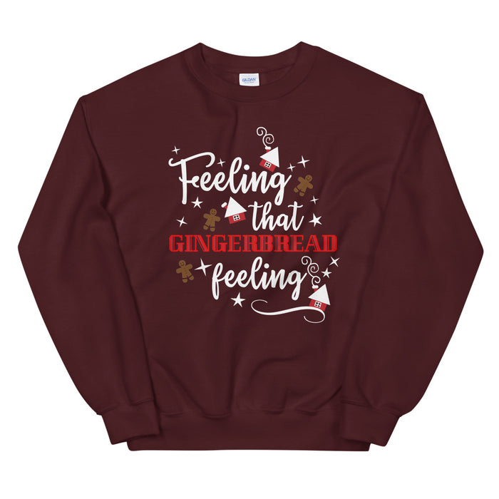 Home Alone Sweatshirt Feeling that Gingerbread Feeling Somewhere in My Memory Christmas Sweatshirt