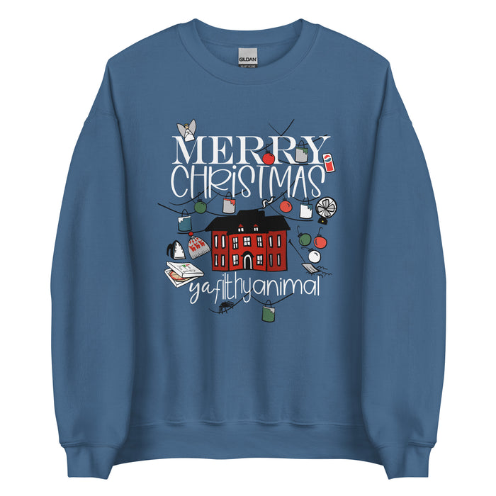 Home Alone Sweatshirt Merry Christmas Ya Filthy Animal Christmas Family Unisex Sweatshirt