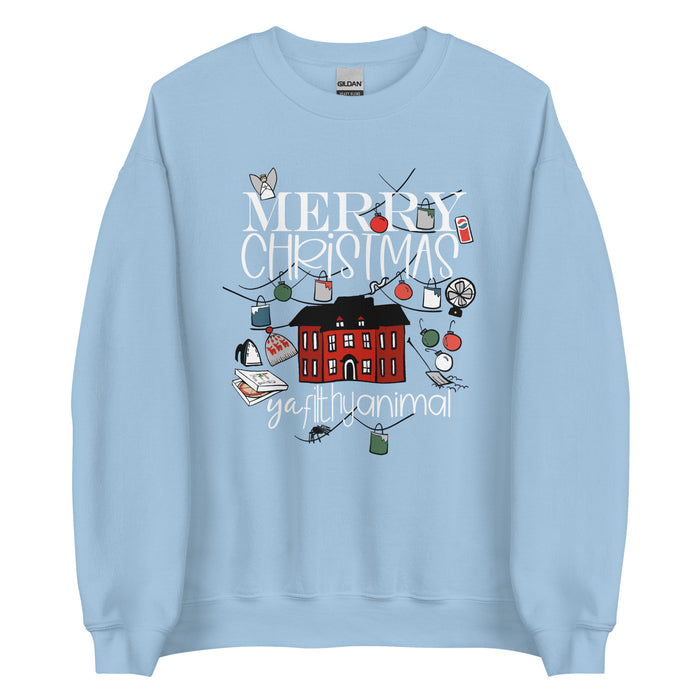 Home Alone Sweatshirt Merry Christmas Ya Filthy Animal Christmas Family Unisex Sweatshirt
