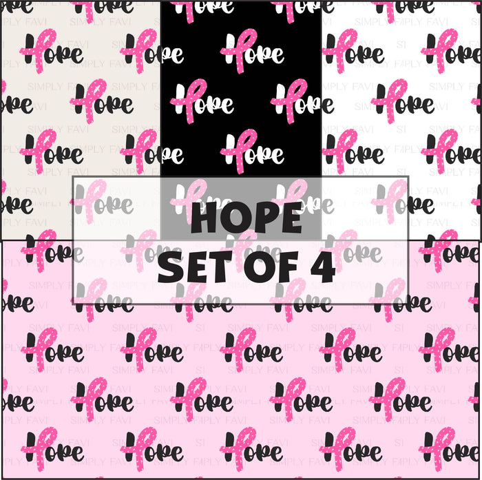 Hope (set of 4)
